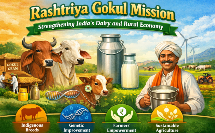  Rashtriya Gokul Mission: Strengthening India’s Dairy and Rural Economy